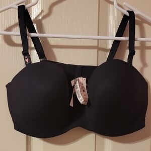 Victoria's Secret Black Strapless Bra